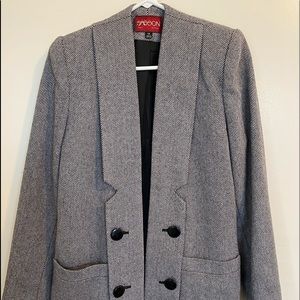 Vintage Sasson tweed blazer size 10